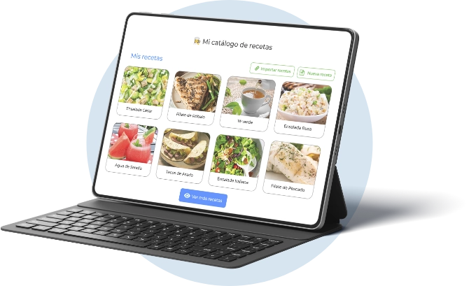 Catálogo digital de recetas